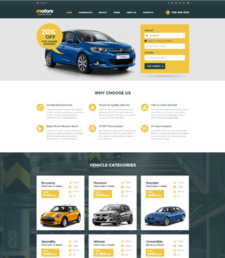 Website rental mobil